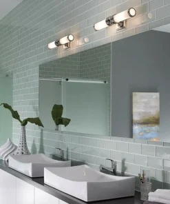Kinkiet na dwie żarówki G9, chrom FE-PAYN-OR2-BATH z serii PAYNE*Sklep Kaja New