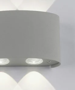 Kinkiet ogrodowy, 4 źródła LED 9487-21 z serii CARLO | Kaja*Sklep Kaja Cheap