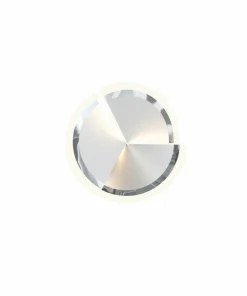Kinkiet srebrna tarcza LED do sypialni WF 9036-108S TRAPANI | Kaja*Sklep Kaja Outlet