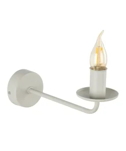 Kinkiet świecznik na ozdobą żarówkę TK 10244 LIMAL BEIGE | Kaja*Sklep Kaja Flash Sale