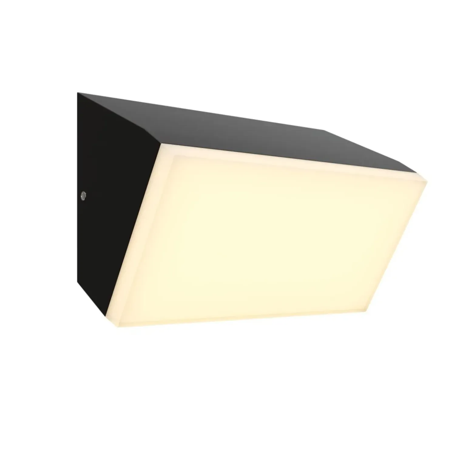 Kinkiet zewnętrzny LED 10W, czarny O436WL-L10GF3K z serii BRICK*Sklep Kaja New