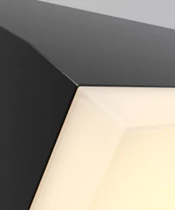 Kinkiet zewnętrzny LED 10W, czarny O436WL-L10GF3K z serii BRICK*Sklep Kaja New