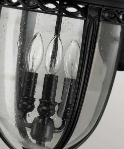 Kinkiet zewnętrzny na 3 żarówki FE-EB2-L-BLK z serii ENGLISH BRIDLE*Sklep Kaja Clearance