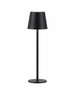 Klasyczna, czarna lampka stołowa LED 19250-18 EURIA | Kaja Oświetlenie*Sklep Kaja Cheap
