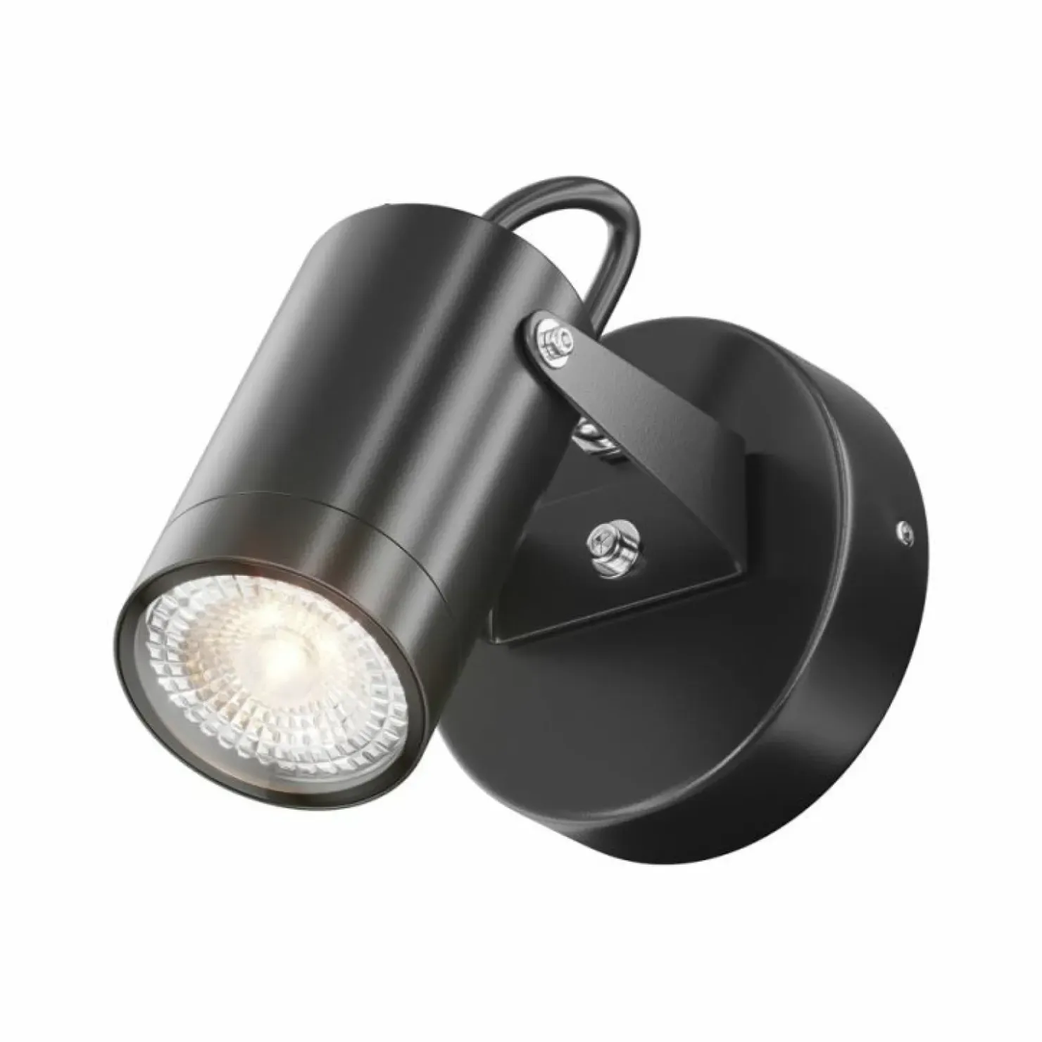 Klasyczna lampa ścienna w kształcie reflektorka O025WL-01B serii SCOPE*Sklep Kaja Cheap