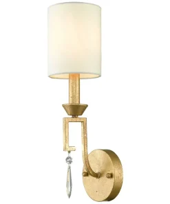 Klasyczna lampa ścienna z kryształkiem GN-LEMURIA1 z serii LEMURIA*Sklep Kaja Sale