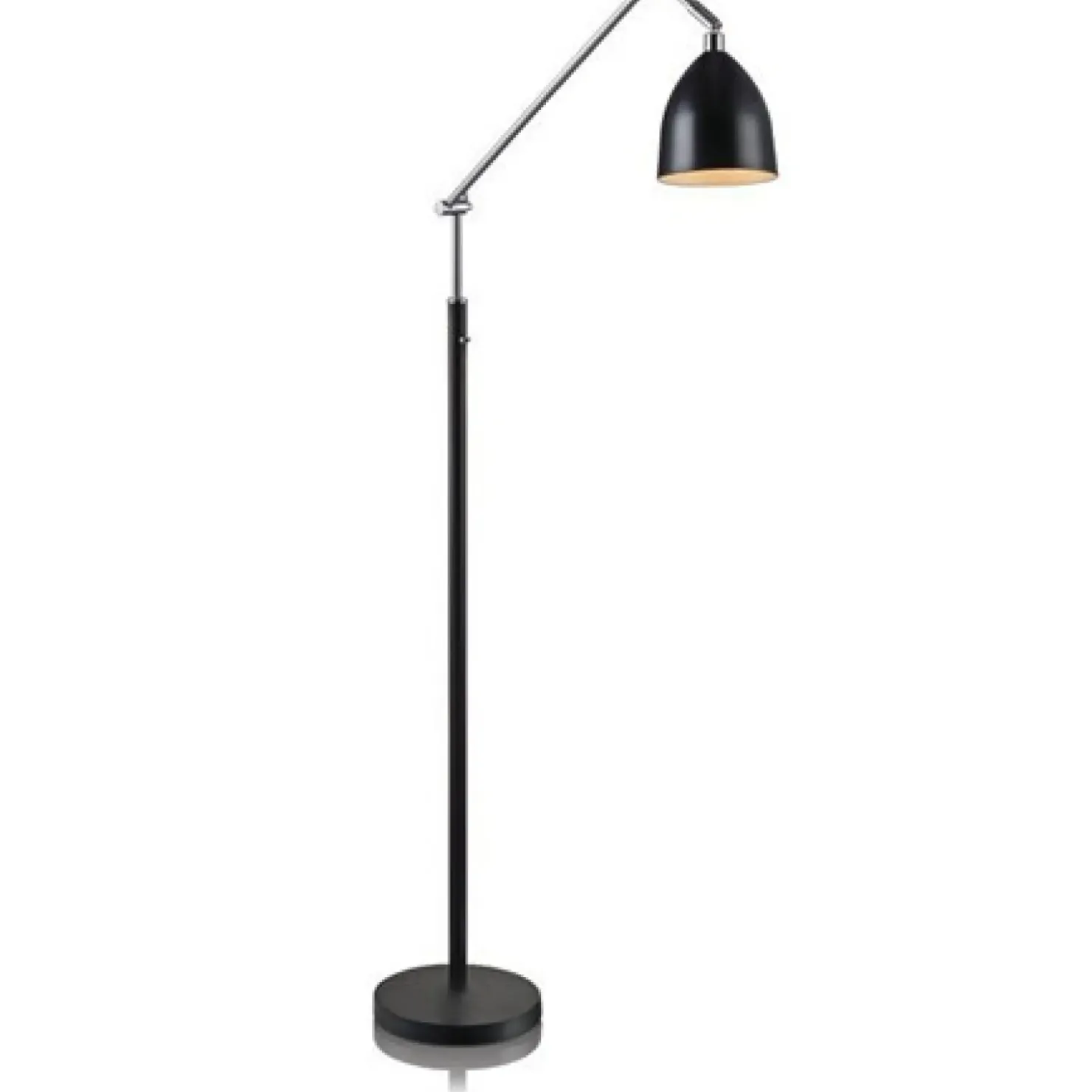 Klasyczna lampa podłogowa w czarnej oprawie 105023 | Kaja Oświetlenie*Sklep Kaja Clearance