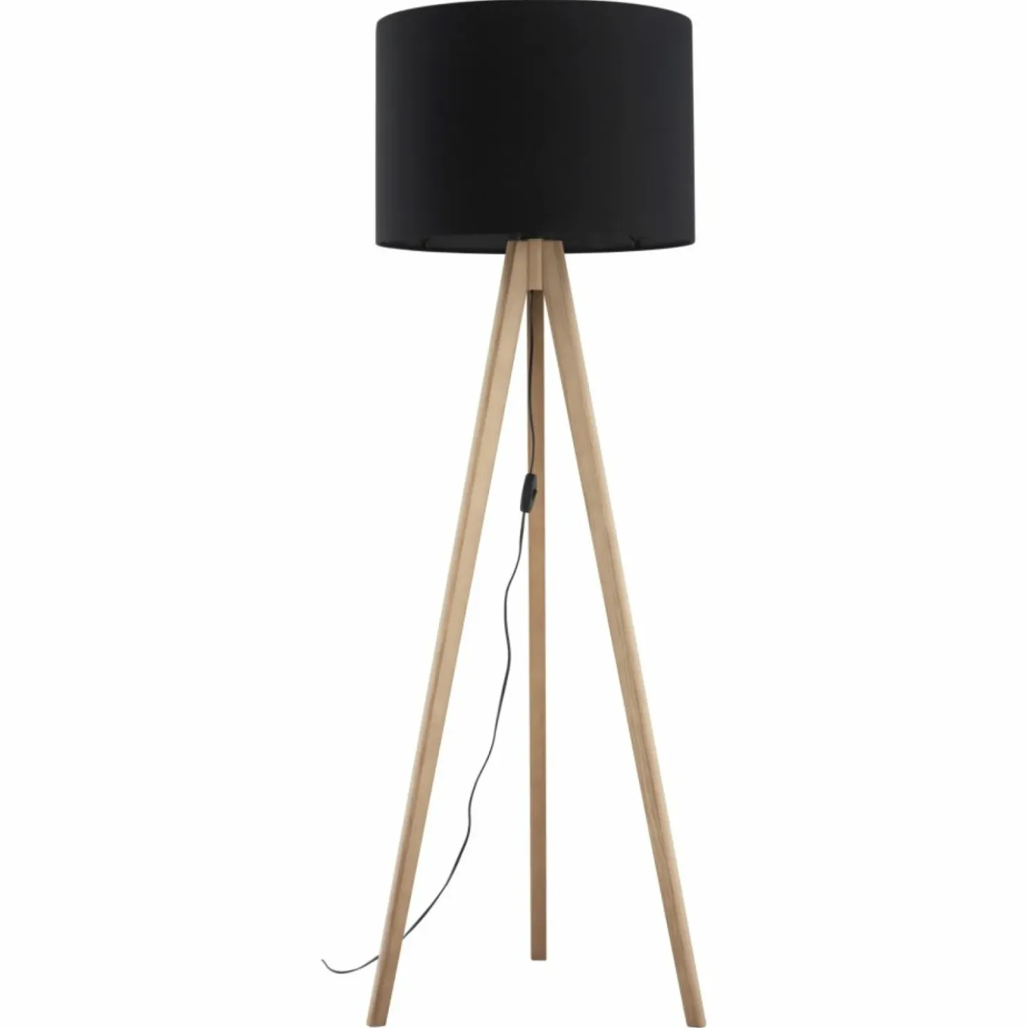 Klasyczna lampa podłogowa z abażurem TK 16008 GRAND SOSNA | Kaja*Sklep Kaja Cheap