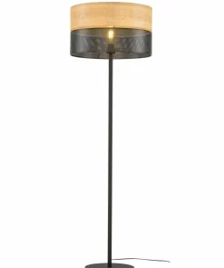 Klasyczna lampa podłogowa z abażurem boho TK 5123 z serii NICOL | Kaja*Sklep Kaja Sale