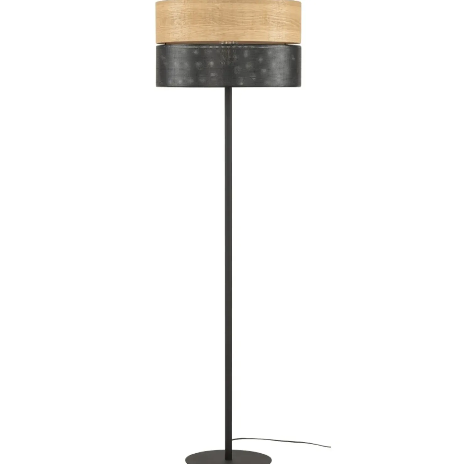 Klasyczna lampa podłogowa z abażurem boho TK 5123 z serii NICOL | Kaja*Sklep Kaja Sale