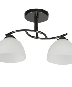 Klasyczna lampa sufitowa z białymi kloszami 32-22455 z serii GRACJA | Kaja Oświe*Sklep Kaja Shop
