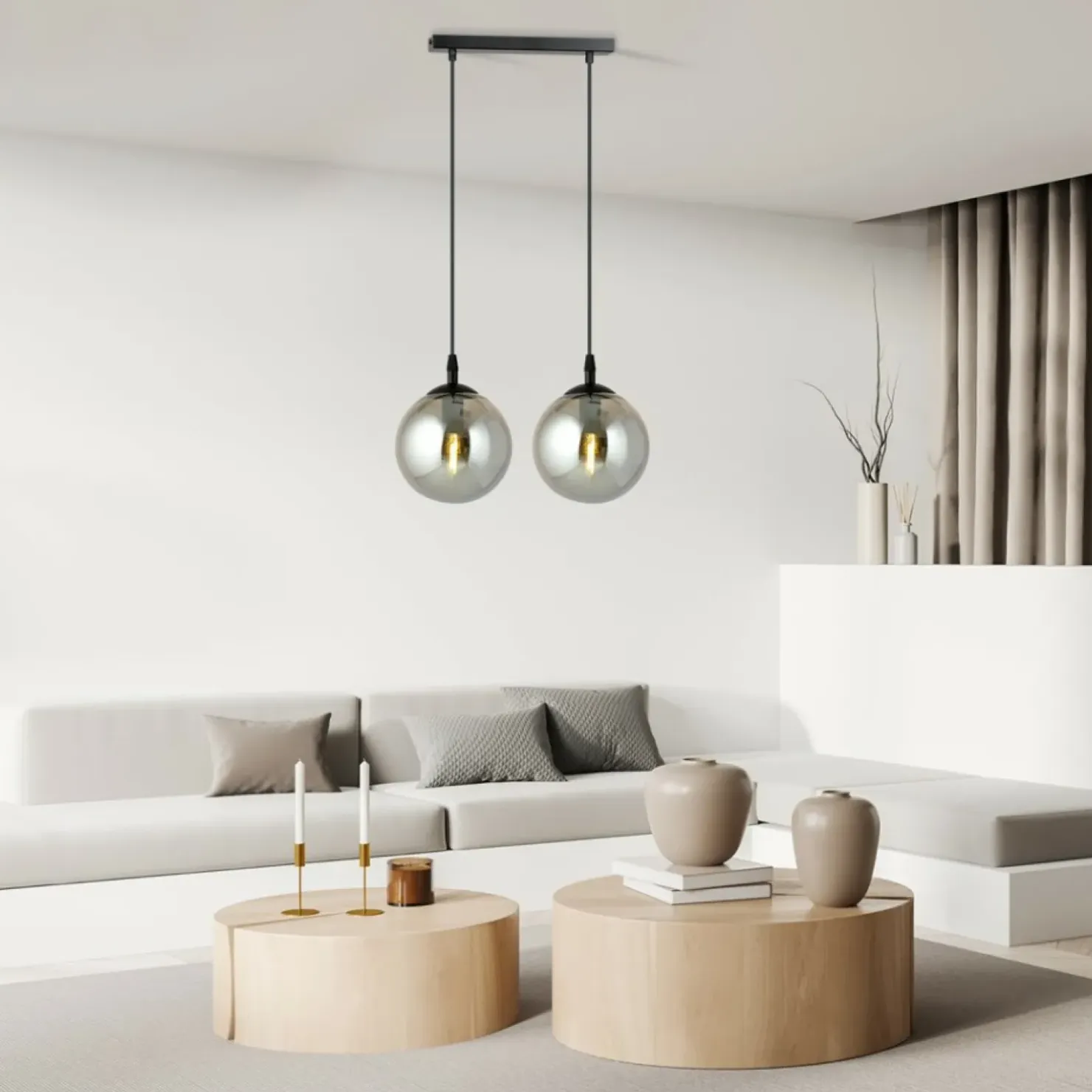Best Sklep Kaja Klasyczna lampa wisząca idealna do salonu 712/2 | Kaja Oświetlenie