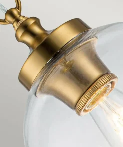 Klasyczna lampa wisząca, mosiądz FE-TABBY-P-S-BB z serii TABBY*Sklep Kaja Flash Sale