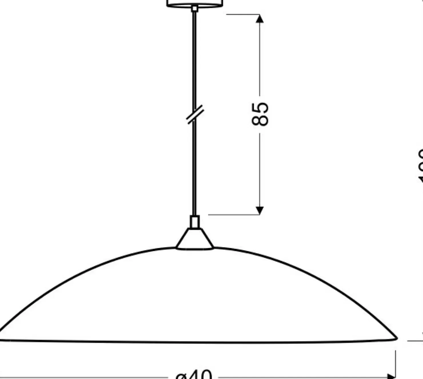 Klasyczna lampa wisząca w stylu retro 31-09166 YOUNG | Kaja*Sklep Kaja Online