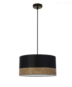 Klasyczna lampa wisząca z szerokim abażurem 31-17598 PORTO | Kaja*Sklep Kaja Best Sale