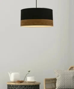 Klasyczna lampa wisząca z szerokim abażurem 31-17598 PORTO | Kaja*Sklep Kaja Best Sale