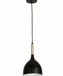 Best Sale Sklep Kaja Klasyczna lampa wisząca z drewniana ozdobą LX 1191 z serii NOAK WOOD