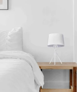 Klasyczna, mała lampka do salonu K-4362 REMI WHITE | Kaja Oświetlenie*Sklep Kaja Best Sale