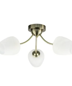 Klasyczna, patynowa lampa sufitowa do salonu 33-22585 z serii ZINA | Kaja Oświet*Sklep Kaja Fashion
