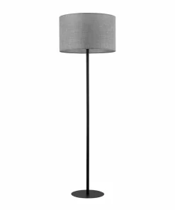 Klasyczna, prosta lampa podłogowa z abażurem TK 5475 z serii EARTH*Sklep Kaja Discount