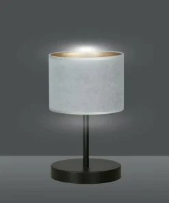 Klasyczna, prosta lampka nocna z abażurem 1050/LN1 HILDE | Kaja*Sklep Kaja Online