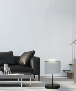 Klasyczna, prosta lampka nocna z abażurem 1050/LN1 HILDE | Kaja*Sklep Kaja Online