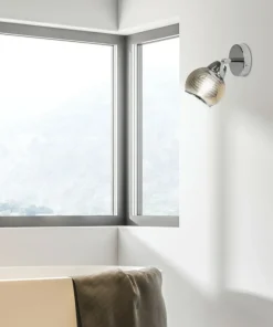 Klasyczny kinkiet z owanym kloszem 91-62802 FORT | Kaja*Sklep Kaja Discount