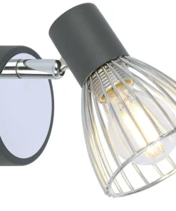 Klasyczny kinkiet z drucianym kloszem 91-61515 MODO | Kaja Oświetlenie*Sklep Kaja Shop