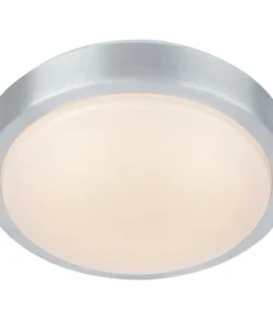 Klasyczny plafon aluminiowa oprawa i klosz 105957 | Kaja Oświetlenie*Sklep Kaja Best Sale