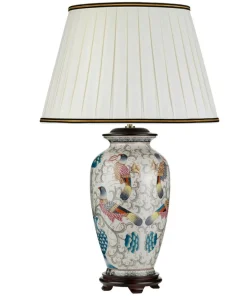 Kolorowa lampa stołowa z abażurem DL-PING-TL z serii PING*Sklep Kaja Shop