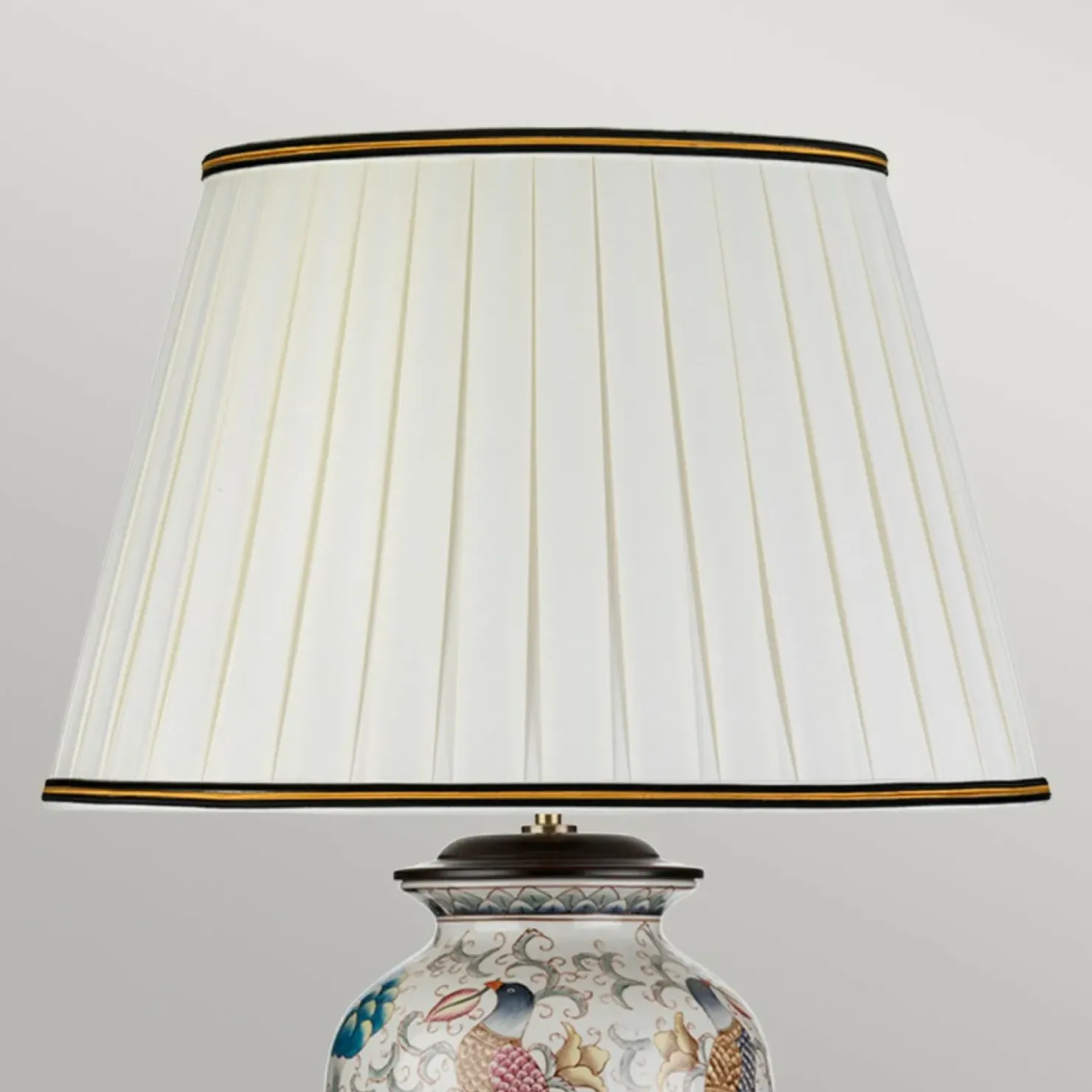 Kolorowa lampa stołowa z abażurem DL-PING-TL z serii PING*Sklep Kaja Shop