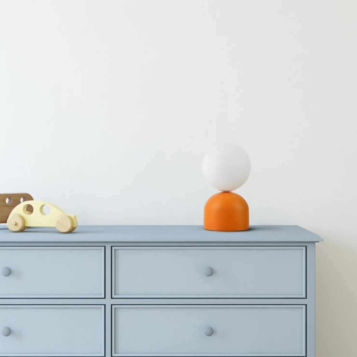 Kolorowa lampka do pokoju dziecięcego TK 16041 MIKI ORANGE | Kaja*Sklep Kaja Cheap