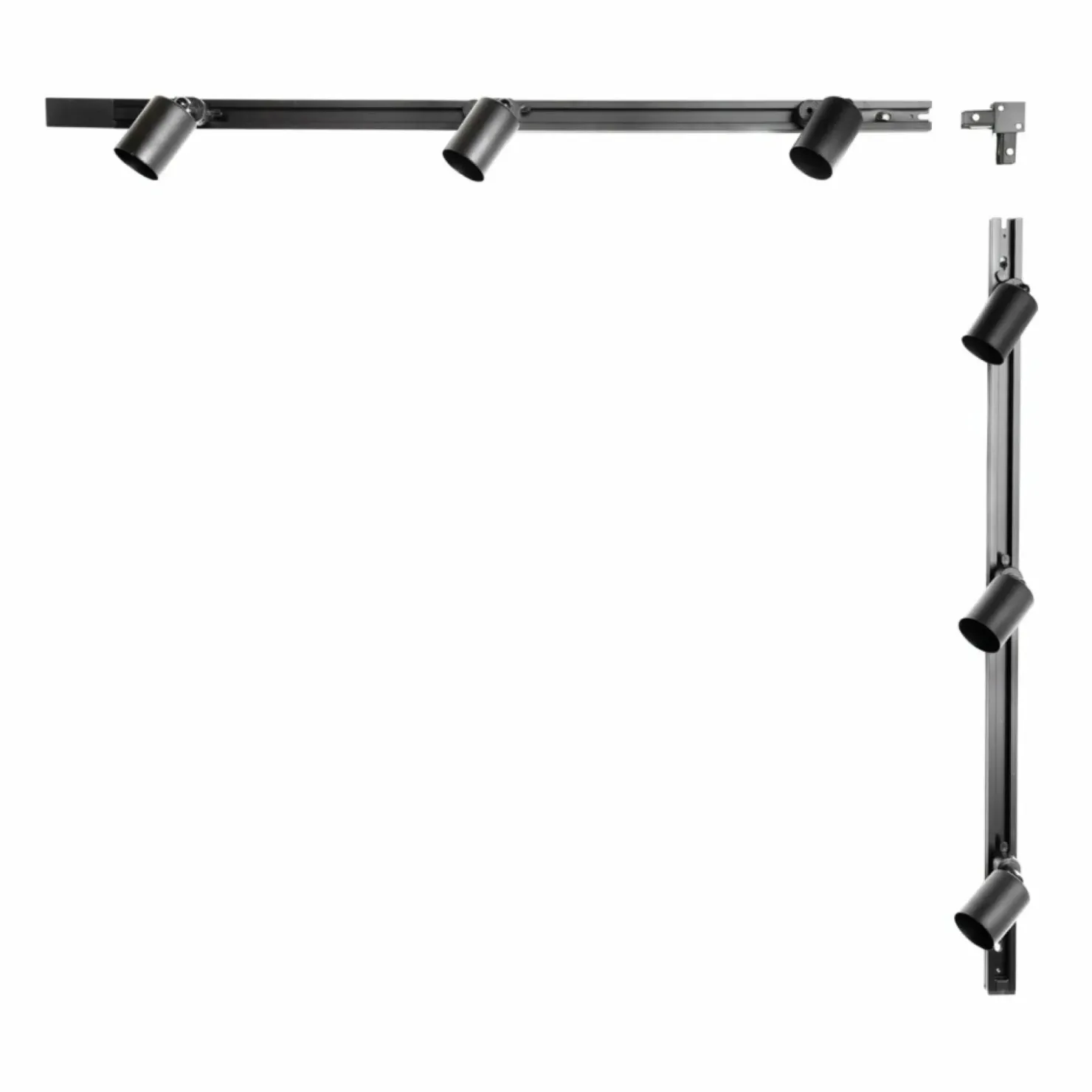 Kompletny szynoprzewód 1-fazowy L z 6 spotami 1mx1m ZM 3016 | Kaja*Sklep Kaja Flash Sale
