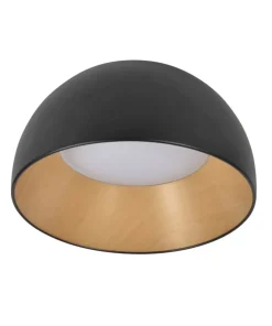 Kopułowa lampa sufitowa, plafon z drewnem 13-24152 LIGURIA | Kaja*Sklep Kaja Clearance