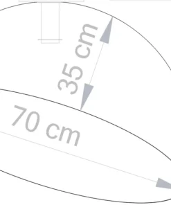Best Sale Sklep Kaja Kopułowy plafon do nowoczesnego wnętrza SIG 32460 - SFERA 70 B/MIEDŹ