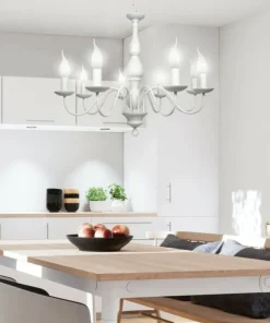 Kremowa lampa w kształcie świecznika 38-96510 BELLAGIO | Kaja*Sklep Kaja Best Sale