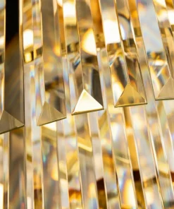 Hot Sklep Kaja Królewska, kryształowa lampa wisząca ZM 19002/40-GLD LUXE | Kaja