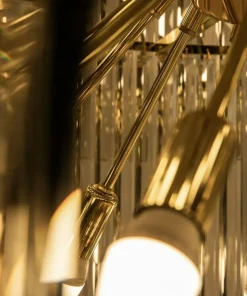 Hot Sklep Kaja Królewska, kryształowa lampa wisząca ZM 19002/40-GLD LUXE | Kaja
