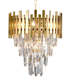 Clearance Sklep Kaja Królewska lampa wisząca z kryształkami ML6000 ASPEN II | Kaja