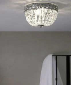 Kryształowa lampa sufitowa w stylu glamour 108599 z serii ETIENNE*Sklep Kaja Clearance