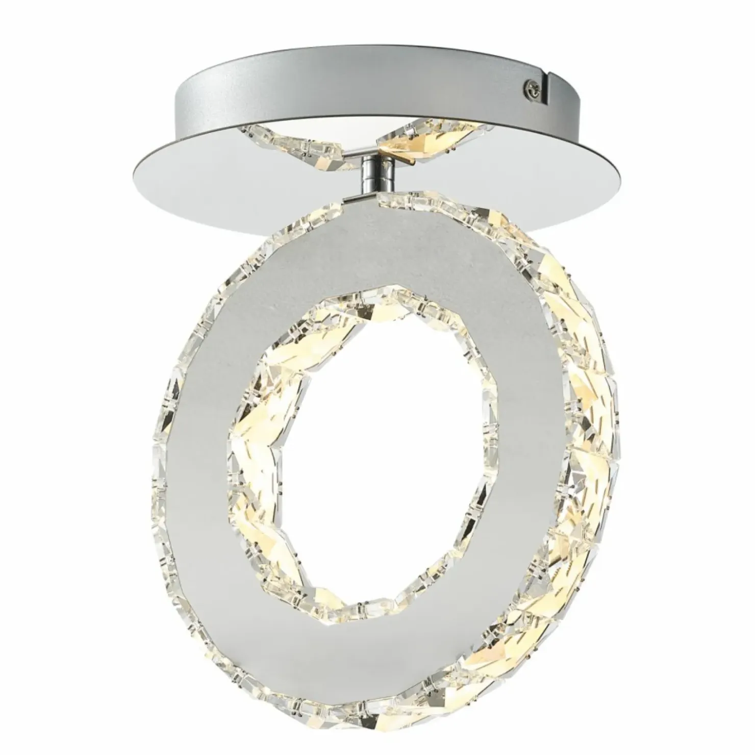 Kryształowy spot LED w stylu glamour MX3713-1-3CT GIRONA | Kaja*Sklep Kaja Store