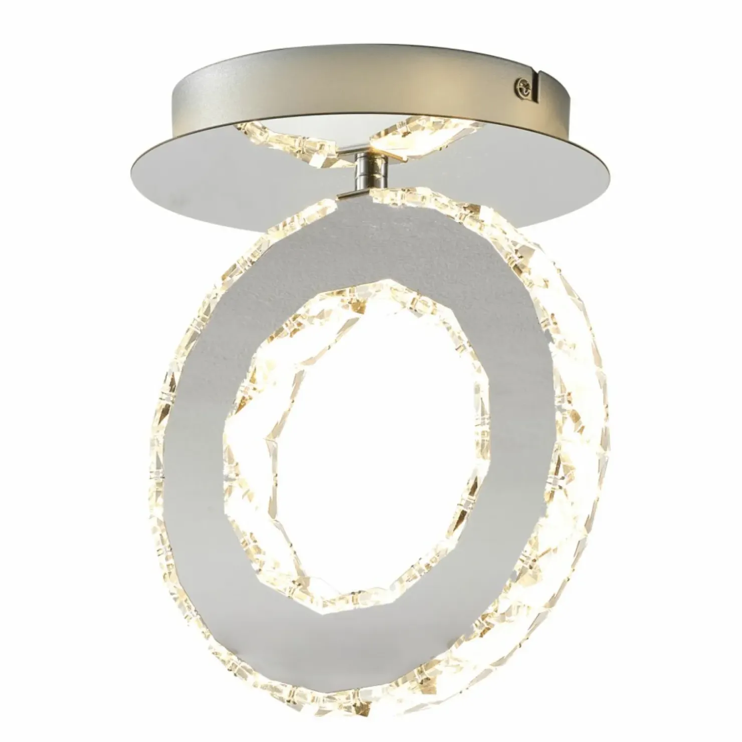 Kryształowy spot LED w stylu glamour MX3713-1-3CT GIRONA | Kaja*Sklep Kaja Store