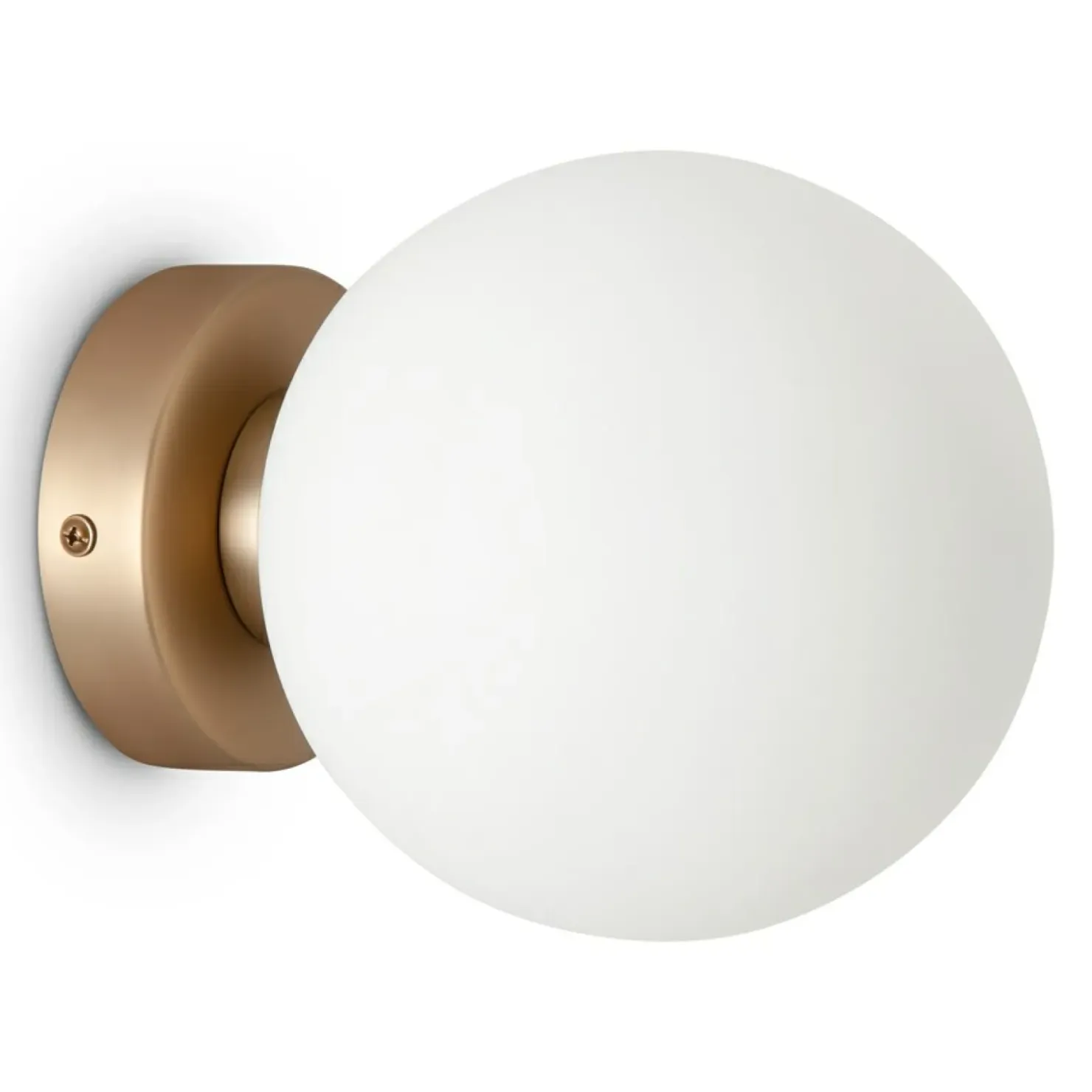 Kulista lampa ścienna do sypialni ⌀15cm MOD321WL-01G1 BASIC FORM*Sklep Kaja Clearance