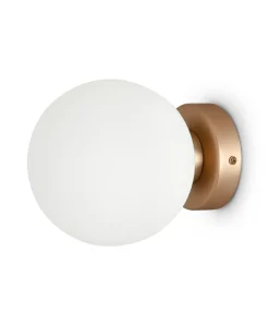 Kulista lampa ścienna do sypialni ⌀15cm MOD321WL-01G1 BASIC FORM*Sklep Kaja Clearance