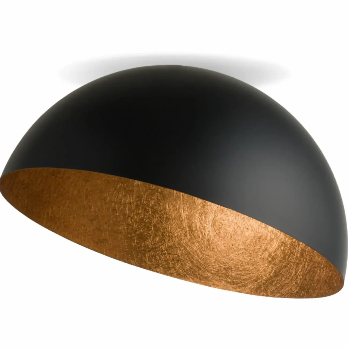 Online Sklep Kaja Kulista lampa sufitowa do sypialni SIG 32468 z serii SFERA 70 CZ/MIEDŹ