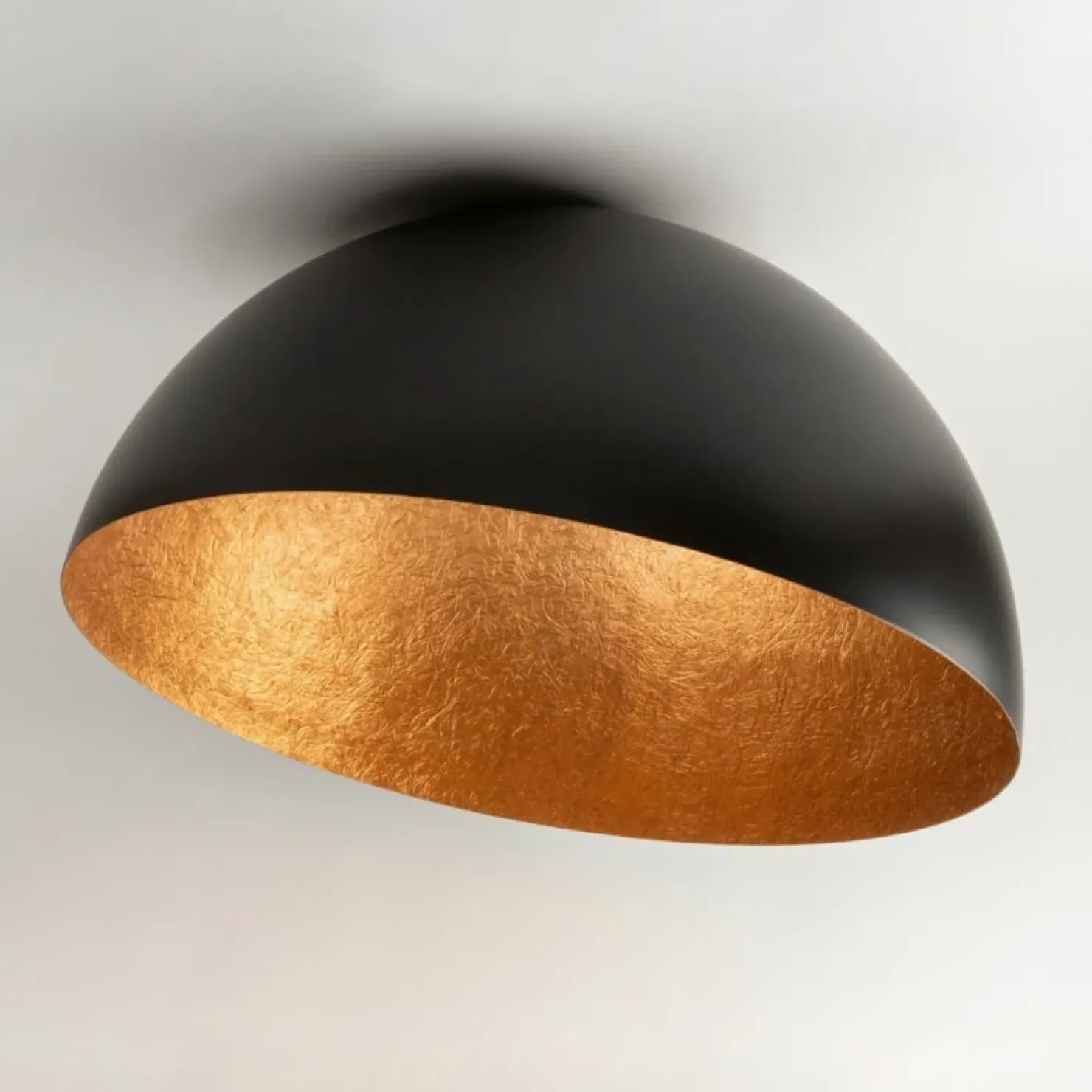 Online Sklep Kaja Kulista lampa sufitowa do sypialni SIG 32468 z serii SFERA 70 CZ/MIEDŹ