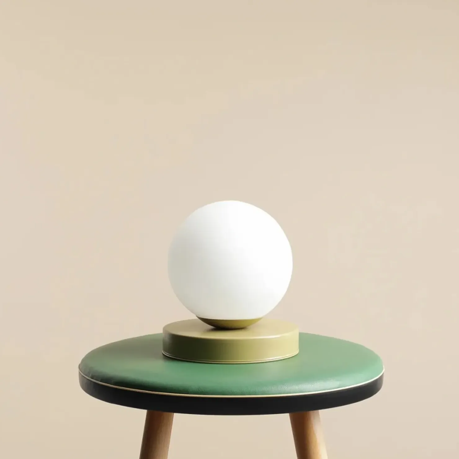 Kulista lampka do sypialni w stylu cozy 1076B12_S z serii BALL | Kaja*Sklep Kaja Online