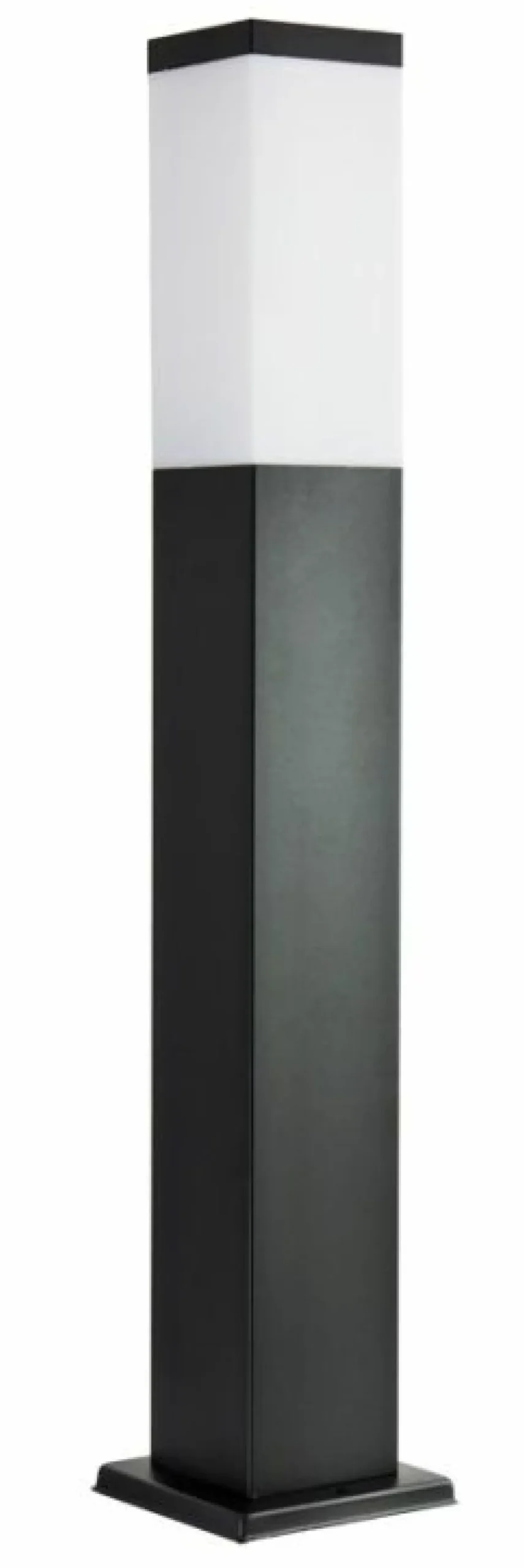 Kwadratowa lampa stojąca, wys. 65cm SS802-650 BL z serii INOX KWADRAT | Kaja Ośw*Sklep Kaja Online