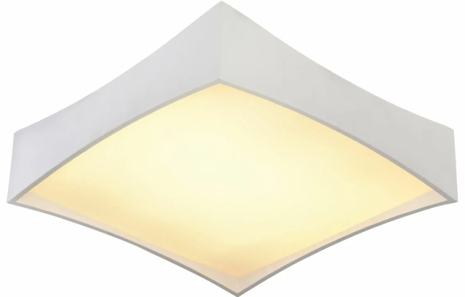 Kwadratowa lampa sufitowa LED do salonu AZ2625 VVECCIO | Kaja*Sklep Kaja Fashion