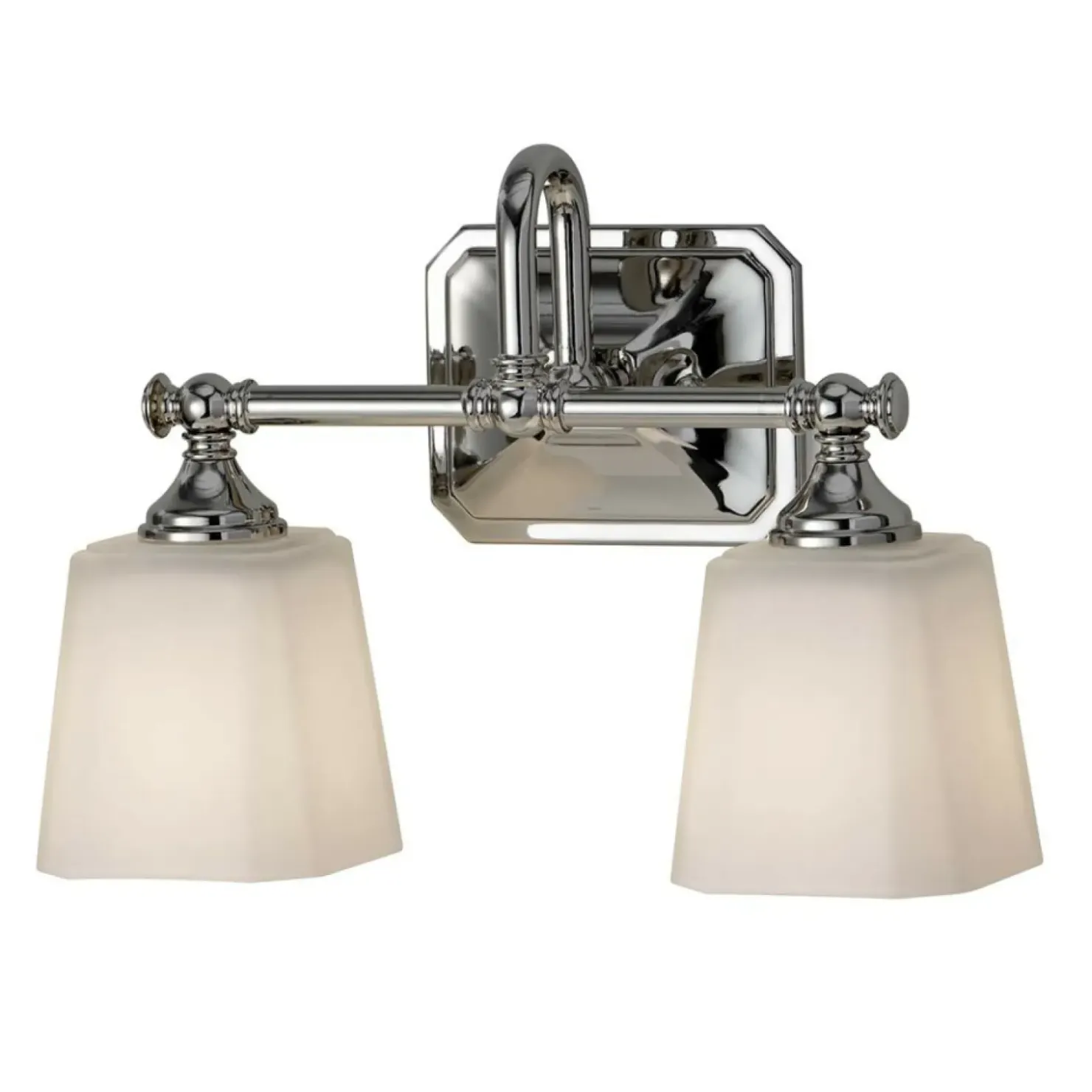 Lampa ścienna, geometryczne klosze FE-CONCORD2-BATH z serii CONCORD*Sklep Kaja Best